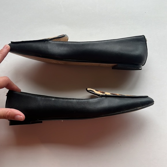 Karl Lagerfeld Leopard Pointed Toe Loafers 8.5 - Picture 7 of 8